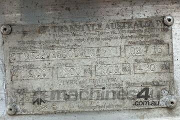 2016 Transtyle AT 2000 Single Axle Boat Trailer