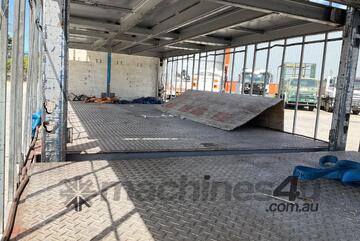 2010 Vawdrey VB S3 Tri Axle Drop Deck Curtainsider B Trailer