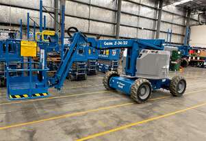 Genie 34ft diesel 4WD knuckle Boom Lift Rough Terrain