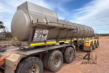 2003 Tieman Tri Axle Liquid Tanker Trailer