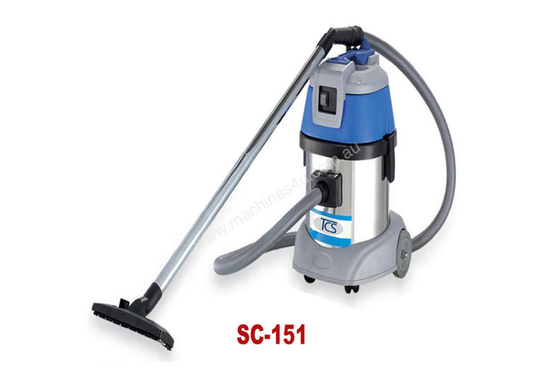 caption COMMERCIAL STAINLESS STEEL WET 'N' DRY - 15 litre