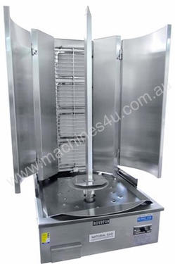 Royston 4 Burner Infrared Vertical Rotisserie (Kebab Machine)