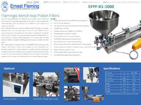 Bench-top Piston Filler (EFPF-B)  - picture0' - Click to enlarge