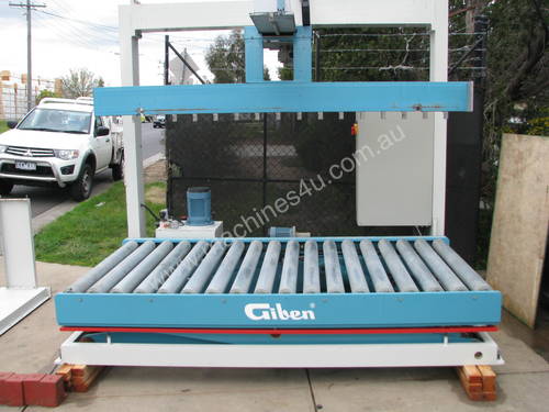 Scissor Lift with Material Auto Feeder Loader