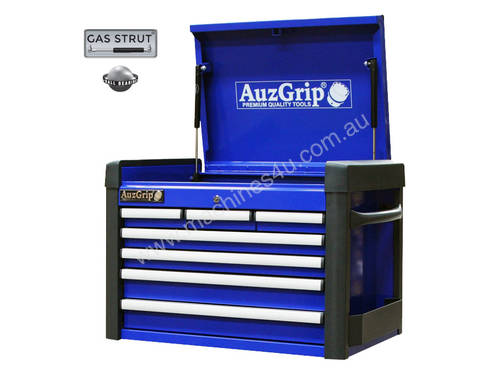 A00012 - Auzgrip 7 DRAWER CHEST CABINET BLUE 
