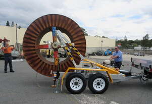 REDMOND GARY 2.5 Tonne Self Loading Cable Drum Trailer