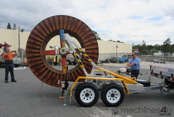 REDMOND GARY 2.5 Tonne Self Loading Cable Drum Trailer