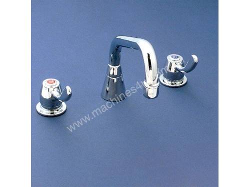 Yellow Tapware Deck Mount Sink Set with 300mm Swivel Aerated Spout, Ceramic Disc
