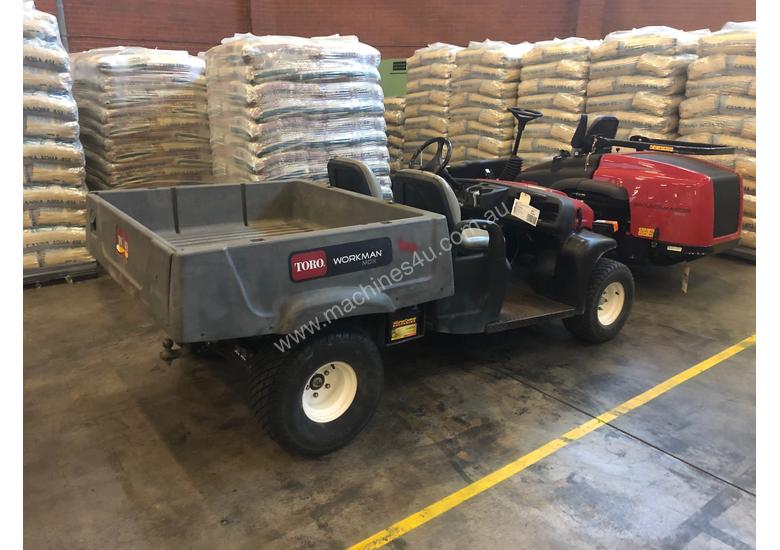 caption Toro Workman Utility Vehicle