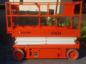 Snorkel Scissor Lift S2033 5year Cert Just been Completed LOW HOURS! - picture0' - Click to enlarge