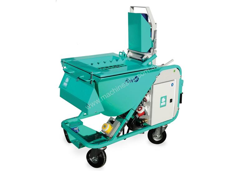 caption High Flow Grout & Self Levelling Screed Pump