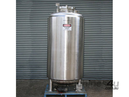 Stainless Steel Pressure/Vacuum Tank