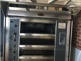BAKERY EQUIPMENT - Mondial Forni Steam Tube Stone Deck OVEN  - picture0' - Click to enlarge