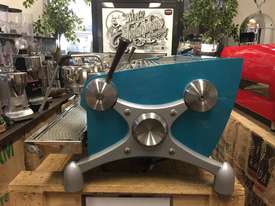 SLAYER V3 3 GROUP TURQUOISE ESPRESSO COFFEE MACHINE  - picture2' - Click to enlarge