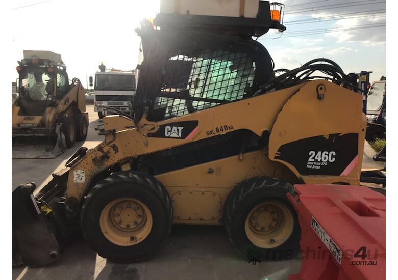 caption 2011 Cat 246C Skid Steer Loader