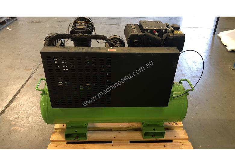 caption CONQUEST CD27/120ES 18.6cfm 8Bar Diesel Reciprocating Air Compressor