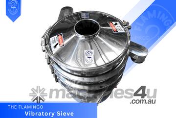 Flamingo 800mm Vibratory Sieve, Low Noise, All Contact-Parts Stainless Steel!