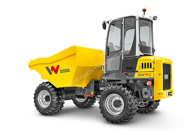 caption DW90 Wacker Neuson Wheeled Dumper
