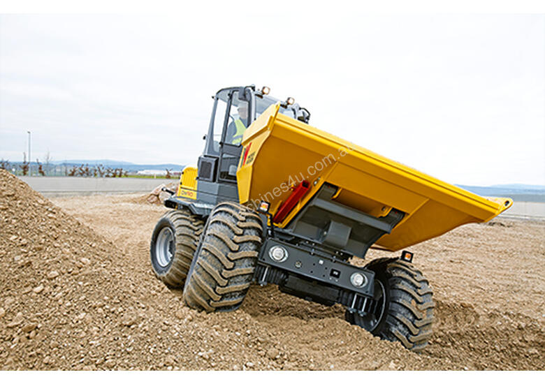 caption DW90 Wacker Neuson Wheeled Dumper