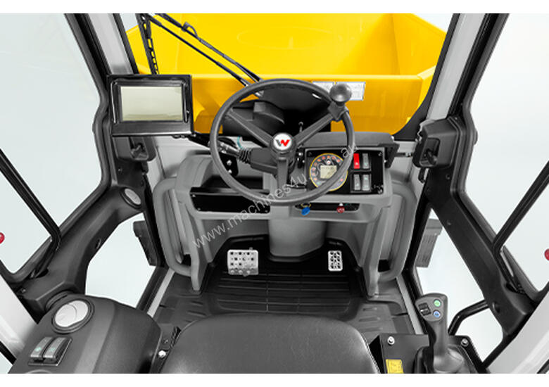 caption DW90 Wacker Neuson Wheeled Dumper