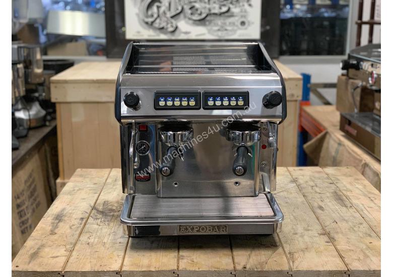 Used expobar EXPOBAR MEGACREM 2 GROUP COMPACT STAINLESS ESPRESSO COFFEE