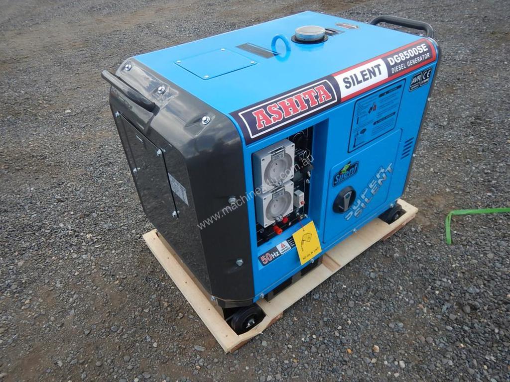 Buy New ashita Ashita DG8500SE Diesel Generator Generator in , Listed
