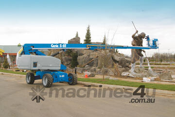 Genie S-65 XC 66ft Straight Boom Lift Increased Reach & Heavy-Duty Design