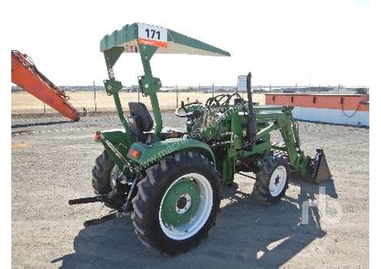 caption AGRI BOSS 2284 MFWD Tractor