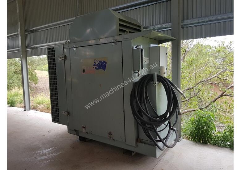 caption 60 HP 2011 Silenced Isuzu 4 Cyclinder Turbo Diesel Kawasaki Hydraulic Power Pack