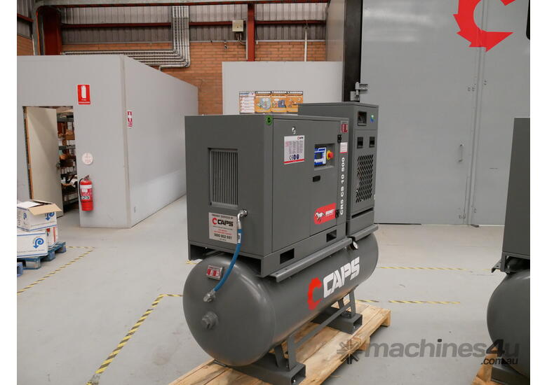 caption CAPS 2nd Generation CR5 CS 10 500 23cfm 5.5kW 10Bar Rotary Screw Air Compressor