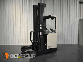 Crown ESR4500 Ride Reach Truck 6.4m Mast Electric Warehouse Forklift Low Hours - picture1' - Click to enlarge