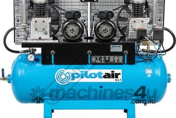 K17 DUPLEX Pilot Super Duty Air Compressor 147 Litre Tank / 3hpGet the maximum performance from sin