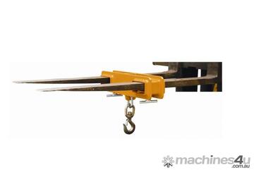 Forklift Tyne Hook 2.5-Tonne, Model: DHE-MK25 - Heavy Duty with Safety Hook and Shackle!