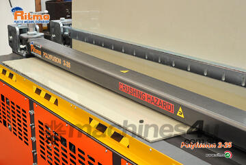 Plastic Sheet Butt Welder - Ritmo Polyfusion 2-25 Manual