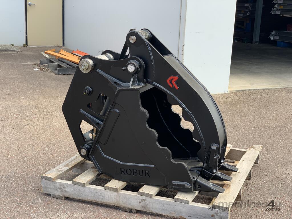 New himac 12 - 14 T Excavator Clamp Bucket Grapple Excavator Bucket in ...