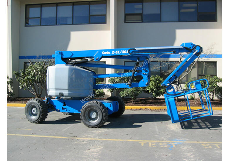 caption 2012 Genie Z51 Diesel Articulating Boom Lift