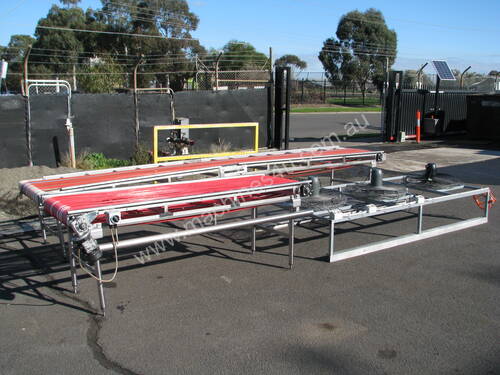 Cooling Conveyors with Triple Fan Unit 