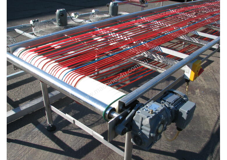 Cooling Conveyors with Triple Fan Unit 