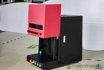 Desktop Fiber Laser marking machine 30w with Rotary 