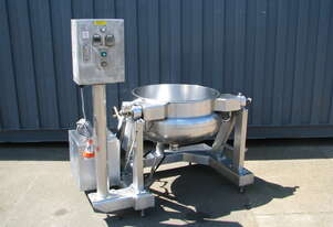 Stainless Steel Hydraulic Tilting Jacketed Steam Cooker Kettle - Kajiwara