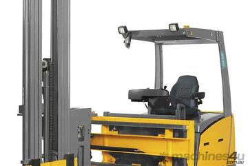 JUNGHEINRICH EFX 413 Electric Front Seat/Tri-Lateral Stacker