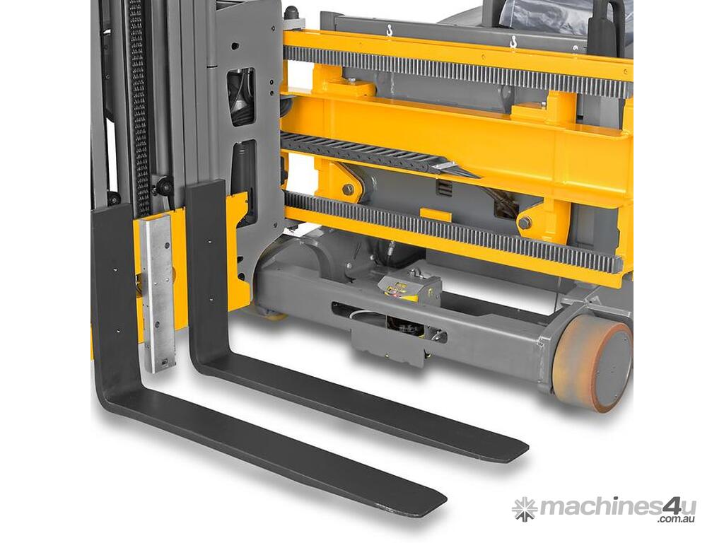 New jungheinrich EFX 413 Electric Front Seat TriLateral Stacker Walkie