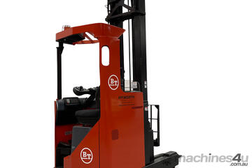 BT 1.6T Ride On Reach Truck - High Reach Warehouse Applications