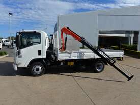 2009 ISUZU NPR 300 - Truck Mounted Crane - Service Trucks - Tray Truck - Tray Top Drop Sides - picture0' - Click to enlarge