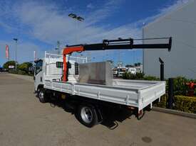 2009 ISUZU NPR 300 - Truck Mounted Crane - Service Trucks - Tray Truck - Tray Top Drop Sides - picture1' - Click to enlarge