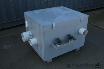 Twin Double Gast Vacuum Pump Compressor Air Supply System in Sound Dampened Box