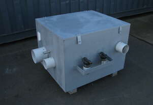 Twin Double Gast Vacuum Pump Compressor Air Supply System in Sound Dampened Box Twin Double Gast Vacuum Pump Compressor Air Supply System in Sound Dampened Box