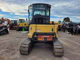 2016 YANMAR VIO55-6 5.6T EXCAVATOR WITH A/C CABIN, STEEL TRACKS WITH PADS AND 2885 HOURS - picture2' - Click to enlarge