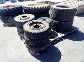4 X 28X9-15, 3 X 6.00-9, 2 X 28X9-15 FORKLIFT TYRES & 2 X 445/45R19.5 SKID STEER TYRES - picture0' - Click to enlarge