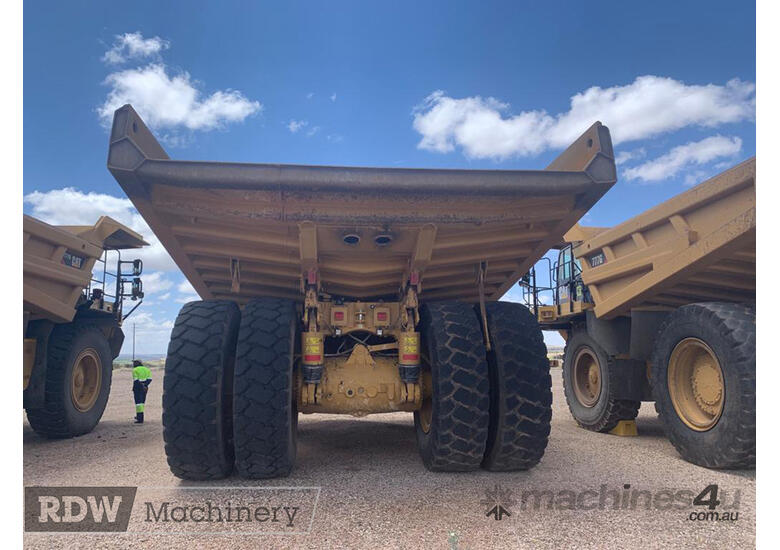 caption Caterpillar 777G Dump Truck